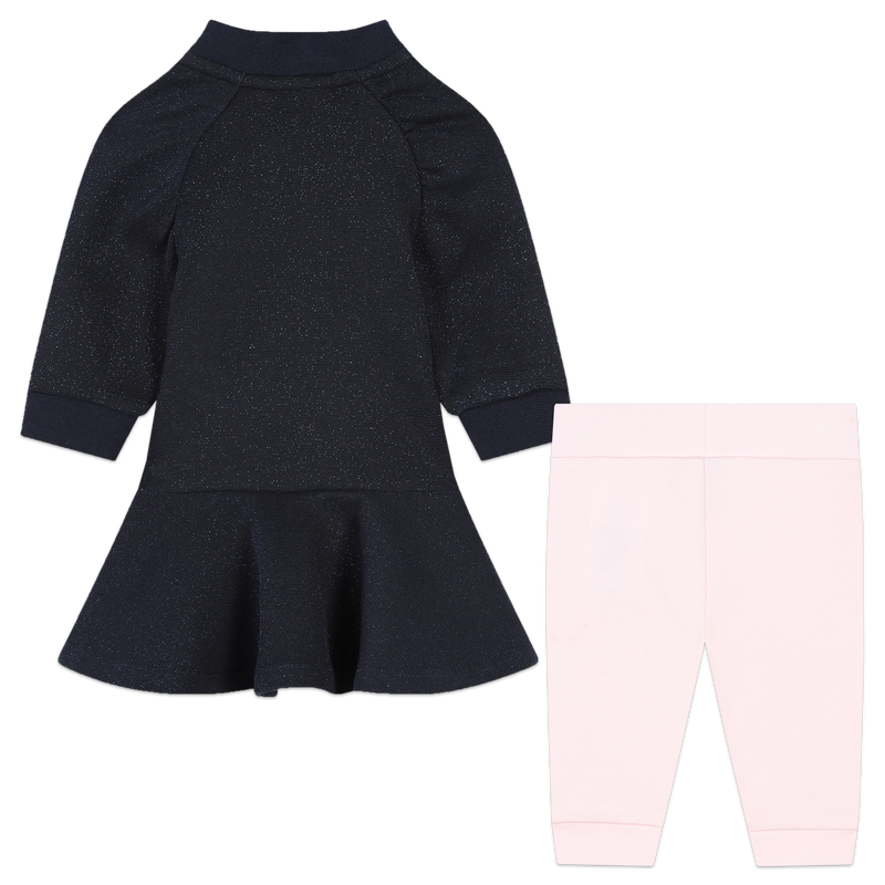 Conjunto de vestido e leggings BOSS 
                    GIRL
