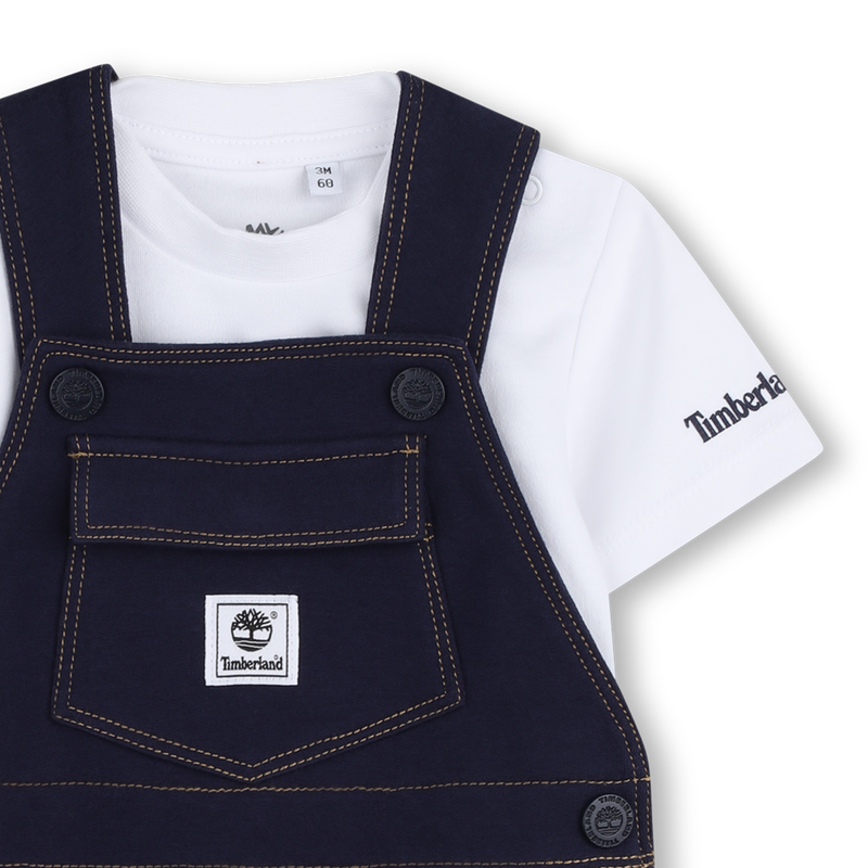 CONJUNTO DE MACAC&Otilde;ES E T-SHIRTS TIMBERLAND 
                        BOY