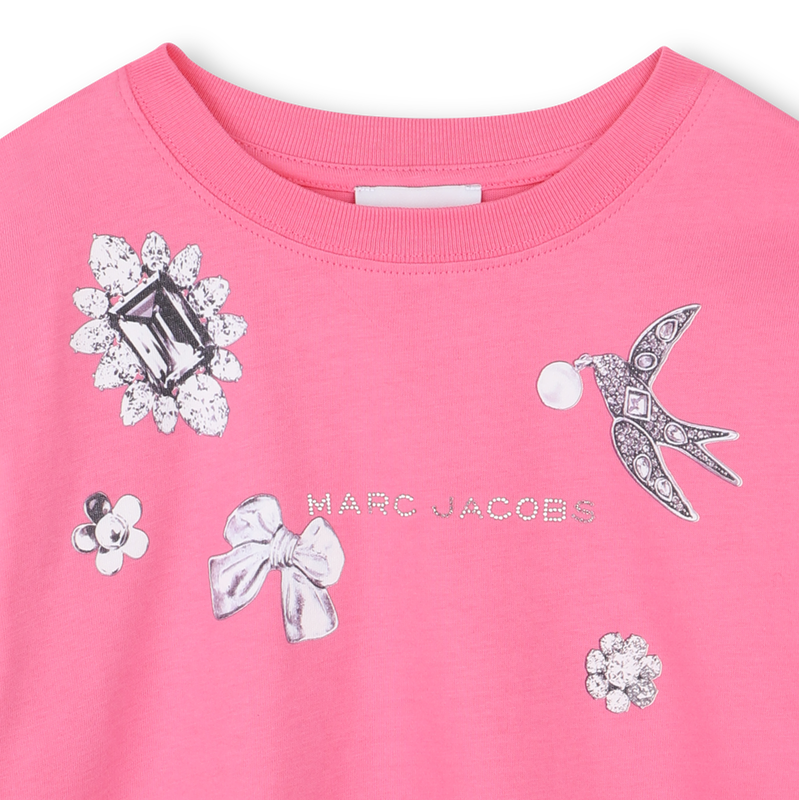 T-shirt de manga curta MARC JACOBS 
                        GIRL