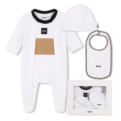 Conjunto de pijama, touca e babador BOSS BOY