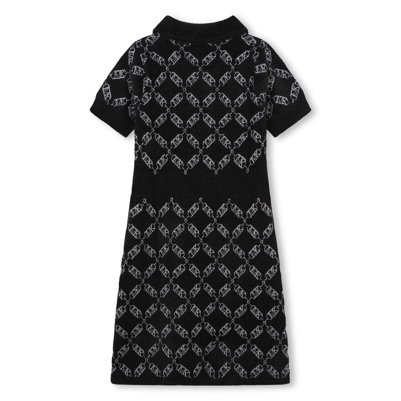 Vestido jacquard manga curta MICHAEL KORS 
                        GIRL