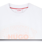 T-shirt de manga curta HUGO 
                    GIRL