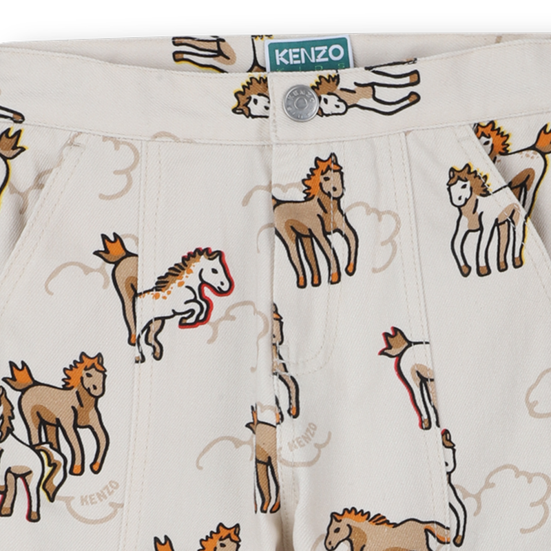 CAL&Ccedil;AS DE CORTE RETO KENZO KIDS 
                        UNISEX