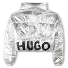 Casaco curto revers&iacute;vel HUGO 
                    GIRL