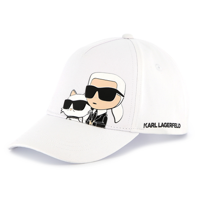 Bon&eacute; estampado ajust&aacute;vel KARL LAGERFELD KIDS GIRL