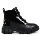 Botas de couro com fecho DKNY 
                    GIRL