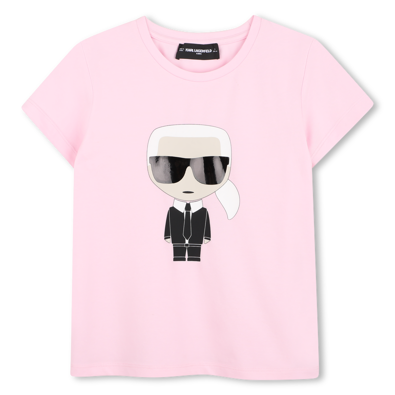 T-SHIRT ILUSTRA&Ccedil;&Atilde;O CHOUPETTE KARL LAGERFELD KIDS 
                        GIRL