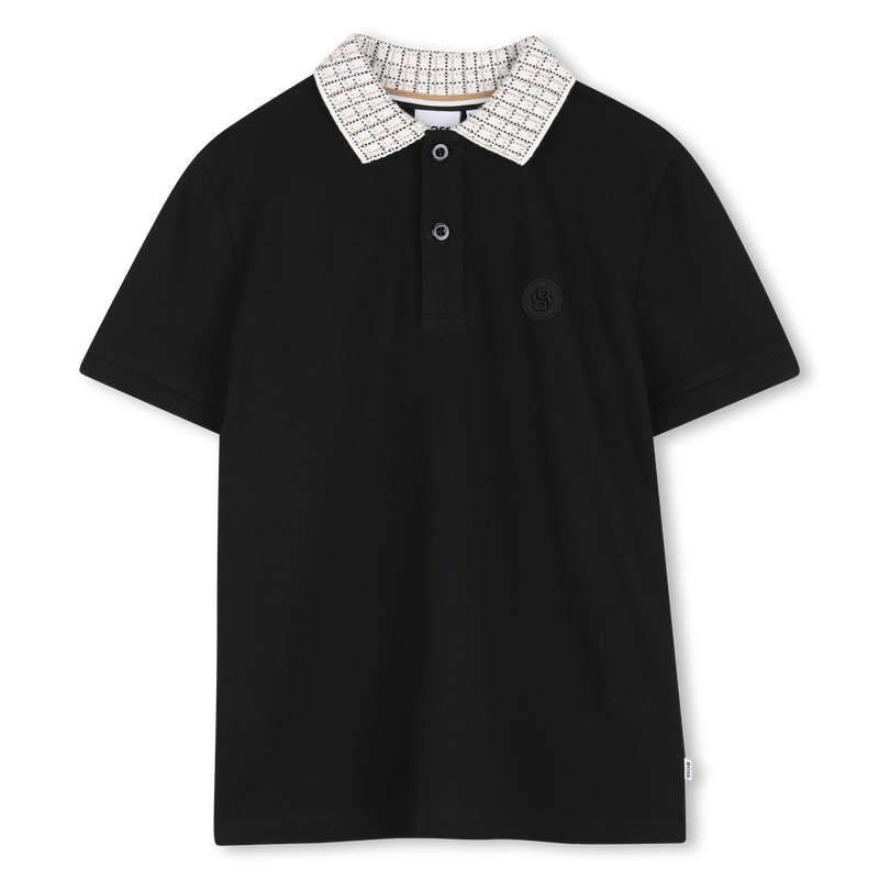 Polo de manga curta BOSS 
                        BOY