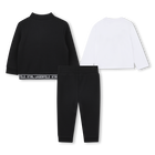 Conjunto de tr&ecirc;s pe&ccedil;as KARL LAGERFELD KIDS 
                    BOY