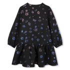 Vestido de manga comprida KENZO KIDS 
                    MENINA