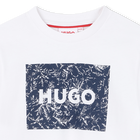 T-shirt de manga curta HUGO 
                    BOY