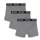 Pack de 3 cuecas boxer BOSS 
                    BOY