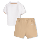 Conjunto de cal&ccedil;&otilde;es e polo BOSS 
                    BOY
