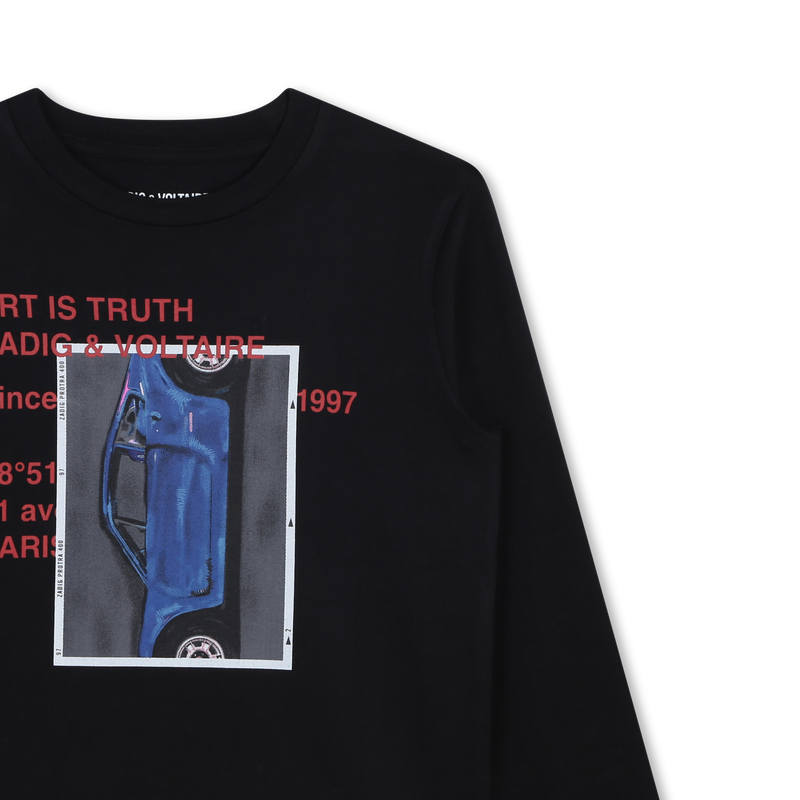 T-shirt de manga comprida ZADIG & VOLTAIRE 
                        BOY