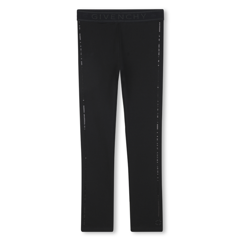 Leggings de jersey pesado GIVENCHY 
                    GIRL