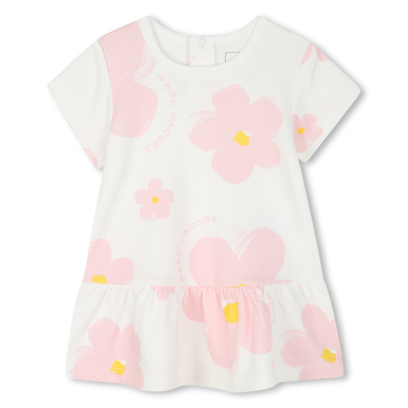 Vestido manga curta em algod&atilde;o MARC JACOBS 
                        UNISEX