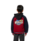 Jaqueta bomber com fecho de press&atilde;o KENZO KIDS 
                    UNISEX