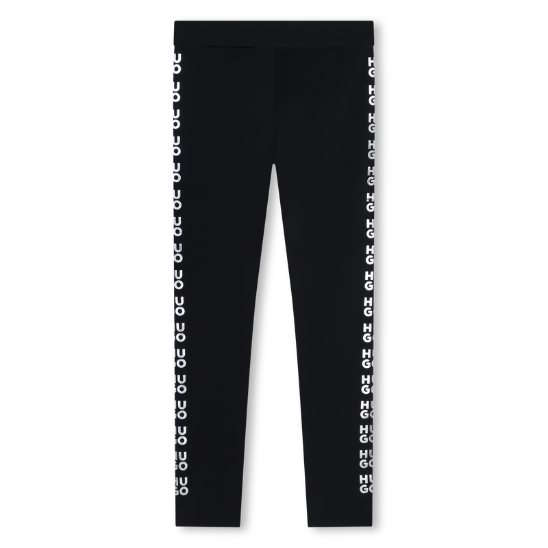 Shiny Logo Leggings HUGO 
                    GIRL