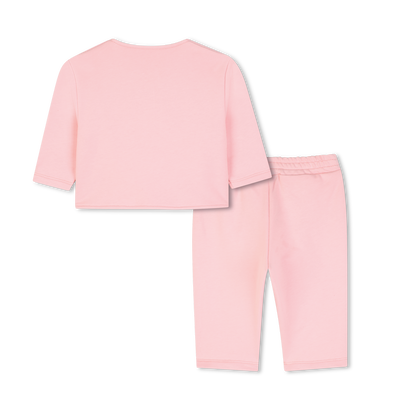 Conjunto de cardig&atilde; e cal&ccedil;as GIVENCHY MENINA
