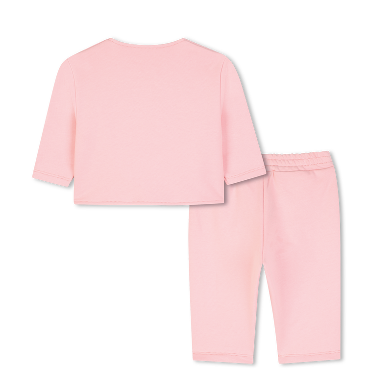 Conjunto de cardig&atilde; e cal&ccedil;as GIVENCHY 
                        MENINA