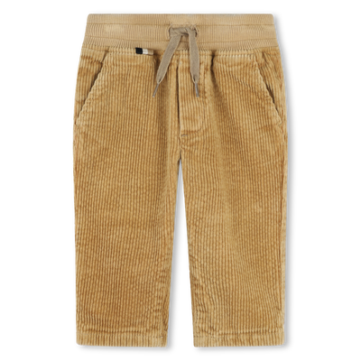 Cal&ccedil;as de veludo lisas BOSS BOY