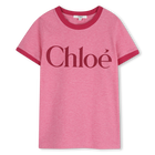 T-shirt de manga curta CHLOE 
                    MENINA