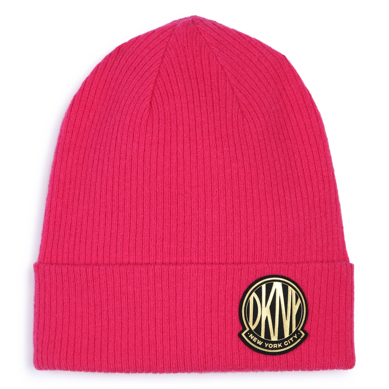 Gorro de malha com dobra DKNY 
                        GIRL