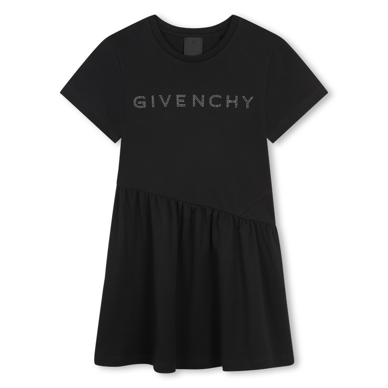 Vestido evasê com recortes GIVENCHY 
                    GIRL