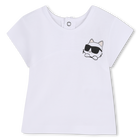 Conjunto de 3 pe&ccedil;as KARL LAGERFELD KIDS 
                    GIRL
