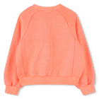 Sweatshirt de molet&atilde;o tingida BILLIEBLUSH 
                    GIRL