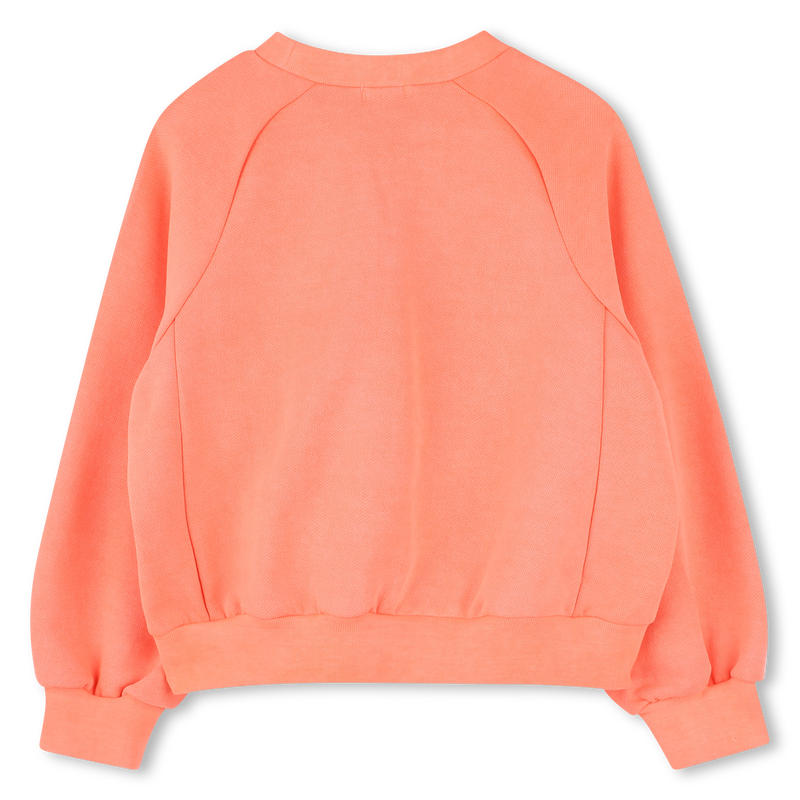 Sweatshirt de molet&atilde;o tingida BILLIEBLUSH 
                        GIRL