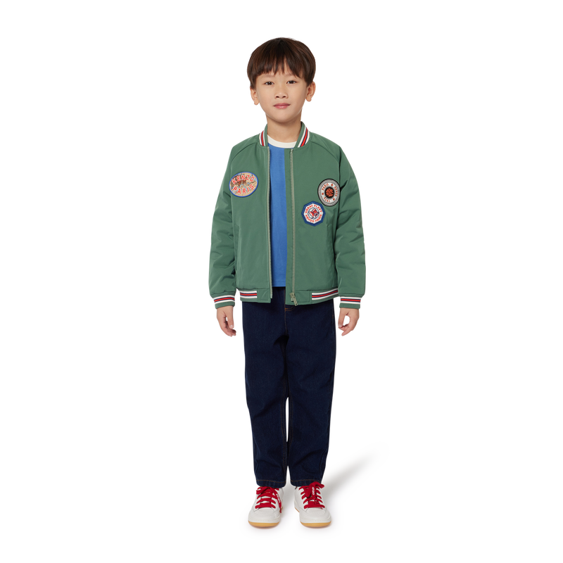 Zipped Raglan-Sleeve Jacket KENZO KIDS 
                    UNISEX