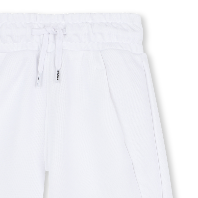 Bermudas de molet&atilde;o lisas BOSS 
                        BOY