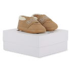 Chinelos de pele de carneiro macia BOSS 
                    UNISEX