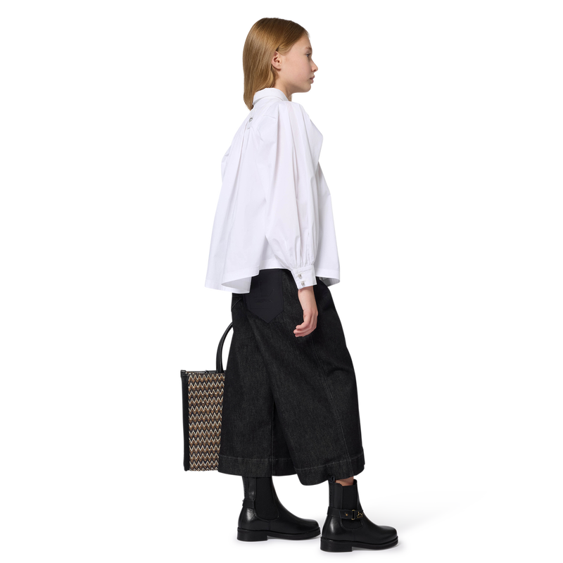 Camisa de popelina de algodão LANVIN 
                    GIRL