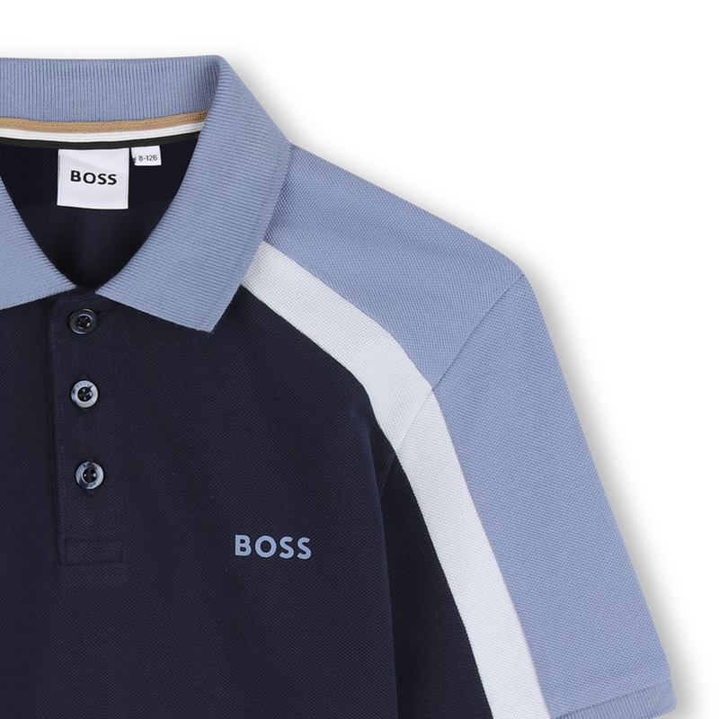 CAMISA POLO DE MANGA CURTA BOSS 
                        BOY