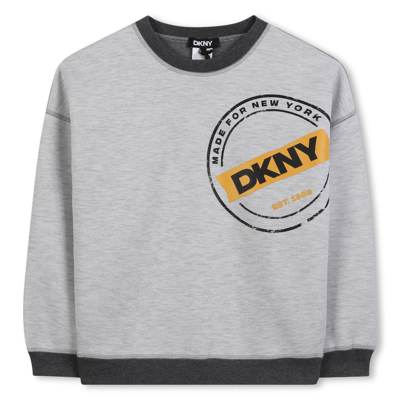 Moletom revers&iacute;vel DKNY 
                        BOY