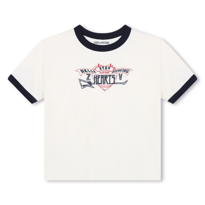 T-shirt de manga curta ZADIG & VOLTAIRE GIRL