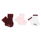 Lote de 3 pares de meias BOSS 
                    GIRL