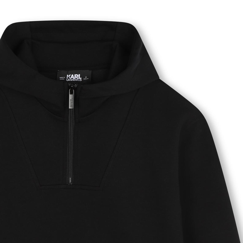 Sweatshirt com capuz KARL LAGERFELD KIDS 
                    BOY