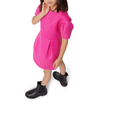 Vestido de cerim&oacute;nia em cetim MARC JACOBS GIRL