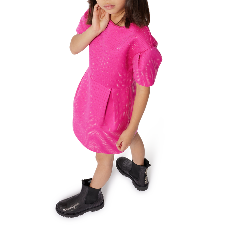 Vestido de cerim&oacute;nia em cetim MARC JACOBS 
                        GIRL