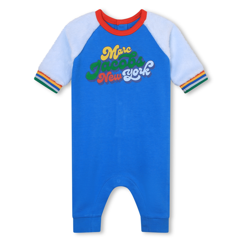 Cotton and fleece onesie THE MARC JACOBS 
                    UNISEX