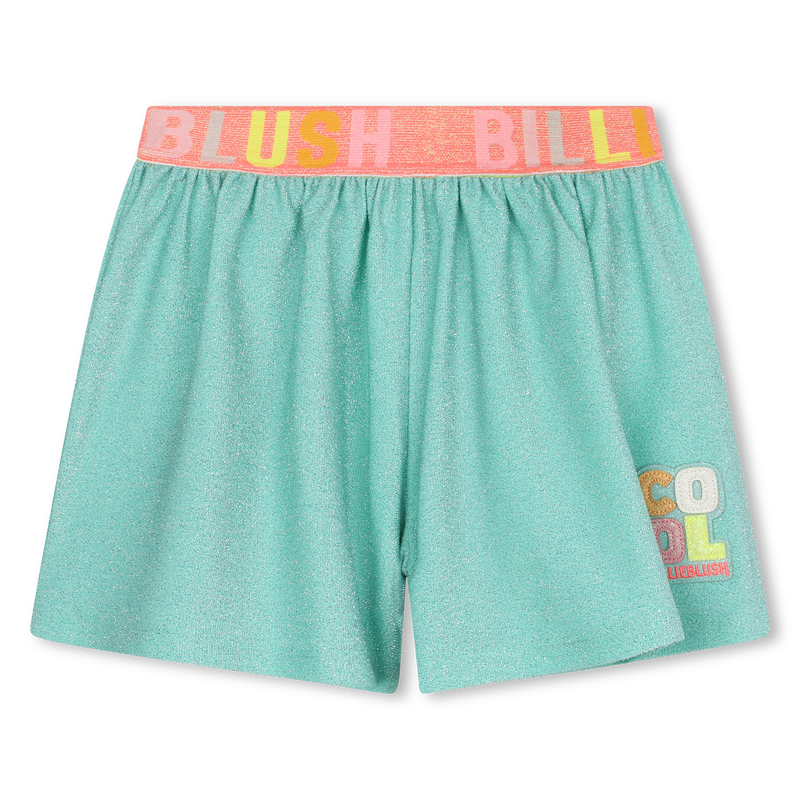 Calções fluidos brilhantes BILLIEBLUSH 
                    GIRL