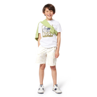 T-shirt manga curta em algod&atilde;o BOSS 
                    BOY