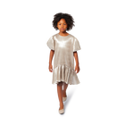 Vestido de manga bal&atilde;o BILLIEBLUSH 
                    GIRL