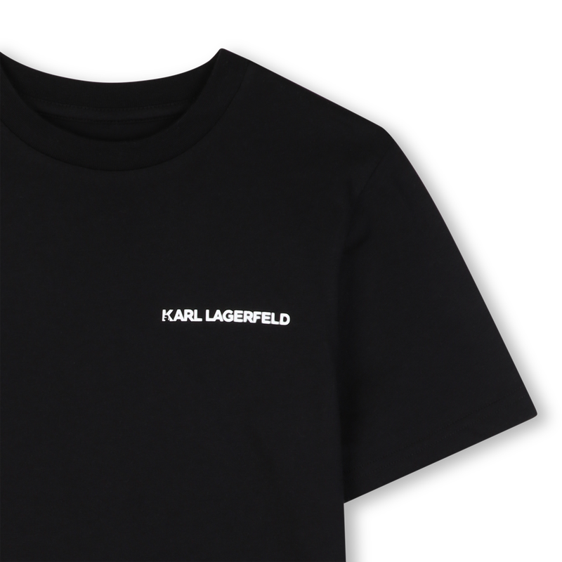 CONJUNTO DE 2 T-SHIRTS DE MANGAS CURTAS KARL LAGERFELD KIDS 
                        BOY