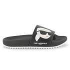 Chinelos com estampa KARL LAGERFELD KIDS 
                    BOY