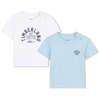 Two-pack t-shirts, AZUL CE&Uacute;, hi-res