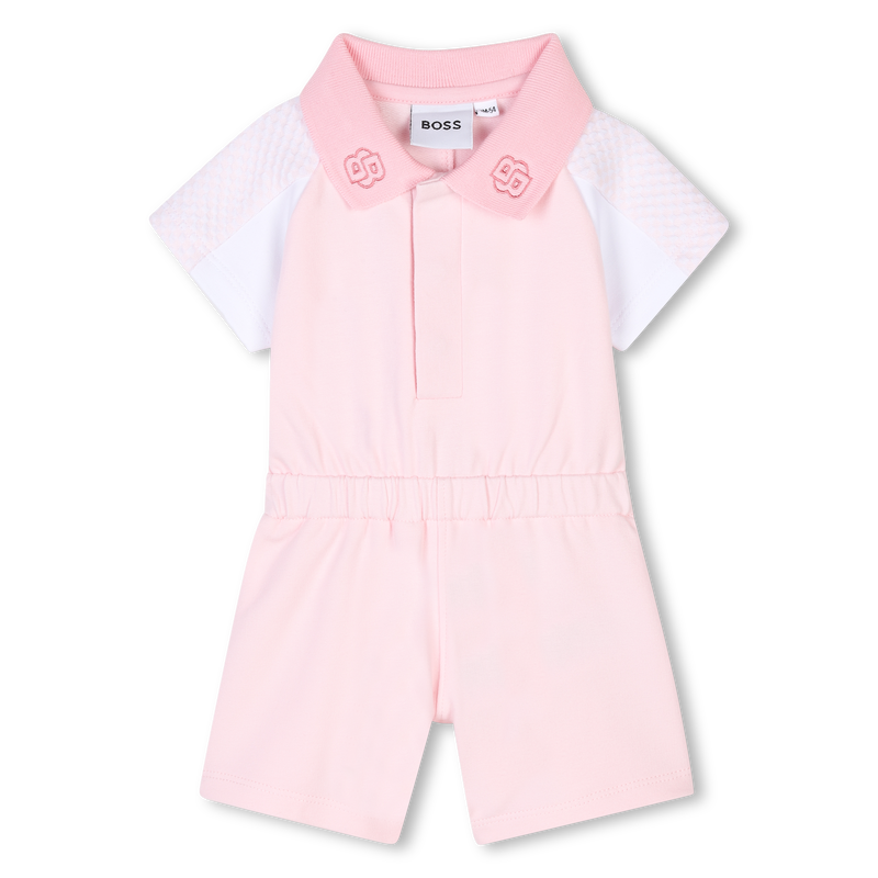 Macac&atilde;o curto com recortes BOSS 
                        GIRL